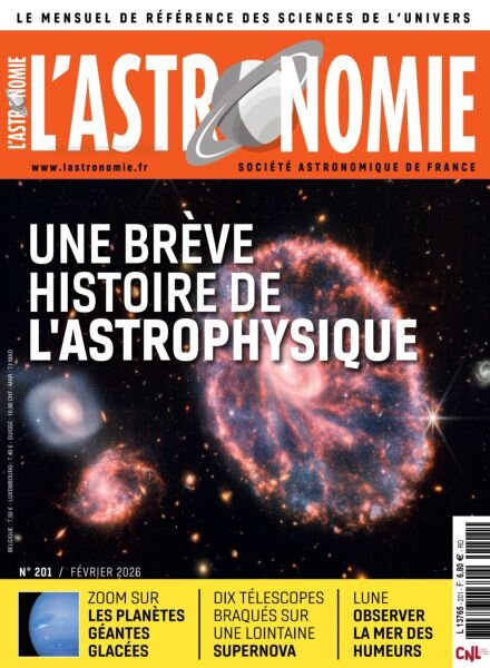 L’Astronomie – Fevrier 2026 Cover