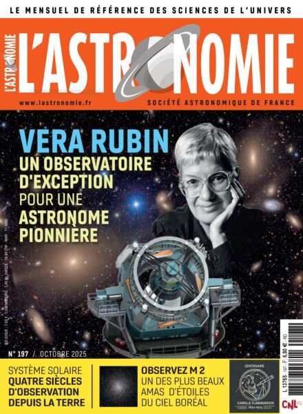 L’Astronomie – Octobre 2025 Cover