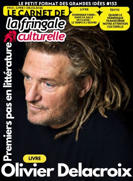 Le Carnet de La Fringale Culturelle – 8 Fevrier 2026 Cover