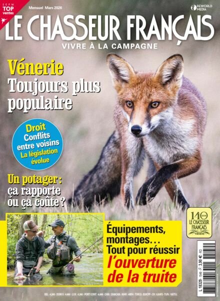 Le Chasseur Francais – Mars 2026 Cover