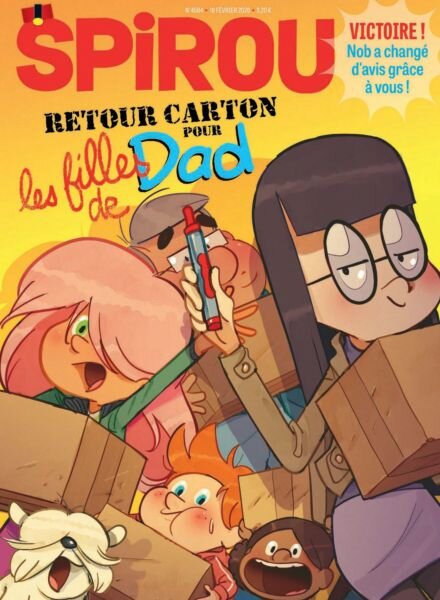Le Journal de Spirou – 18 Fevrier 2026 Cover