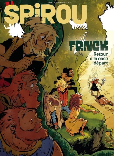 Le Journal de Spirou – 28 Janvier 2026 Cover