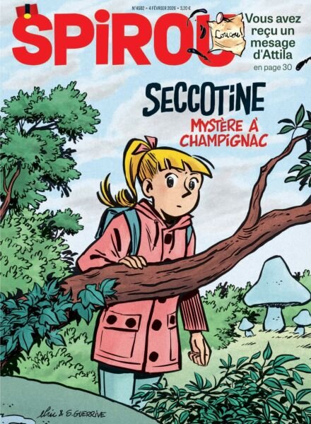 Le Journal de Spirou – 4 Fevrier 2026 Cover