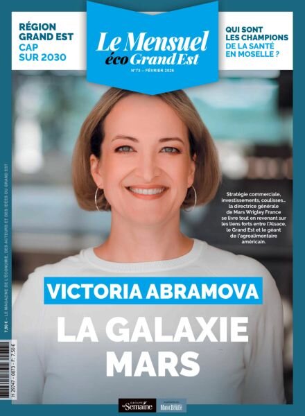 Le Mensuel Grand Est – Fevrier 2026 Cover