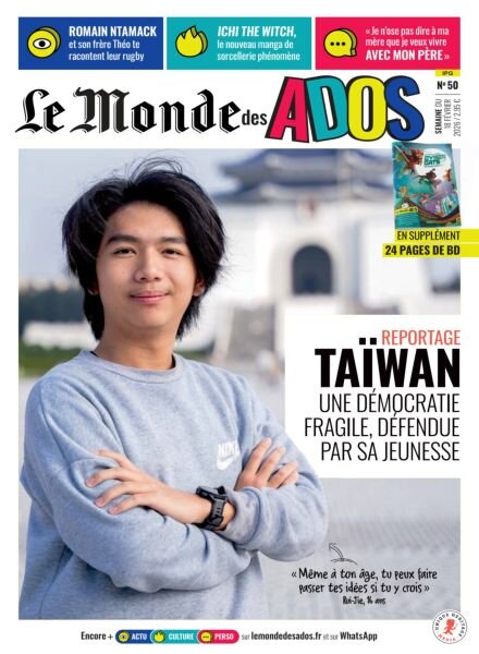 Le Monde des Ados – 18 Fevrier 2026 Cover