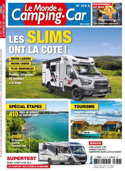 Le Monde du Camping-Car – Mars 2026 Cover