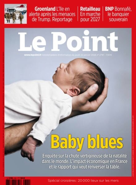 Le Point – 29 Janvier 2026 Cover
