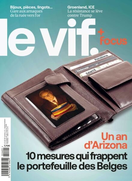 Le Vif – 29 Janvier 2026 Cover