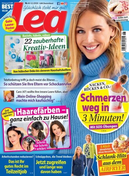 Lea – 4 Februar 2026 Cover