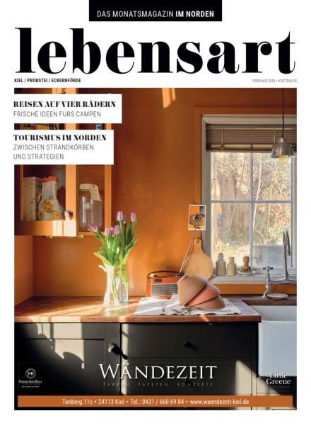 Lebensart Kiel Probstei Eckernforde – Februar 2026 Cover