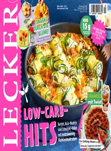 Lecker – Februar 2026 Cover