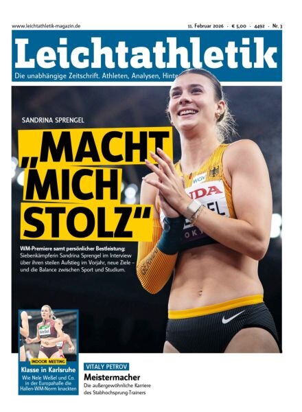 Leichtathletik – 11 Februar 2026 Cover