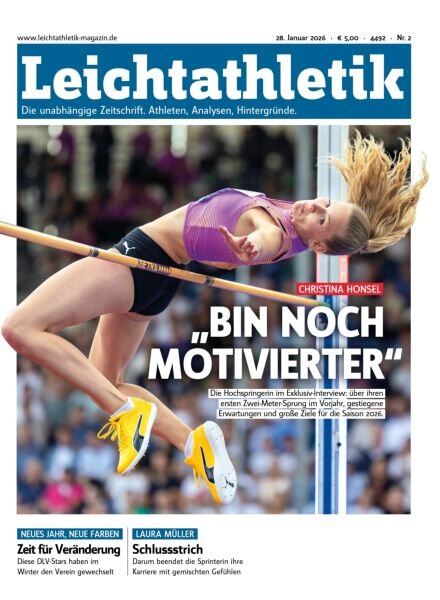 Leichtathletik – 28 Januar 2026 Cover