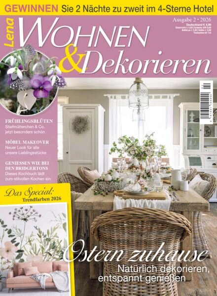 Lena Wohnen & Dekorieren – Nr2 Marz-April 2026 Cover