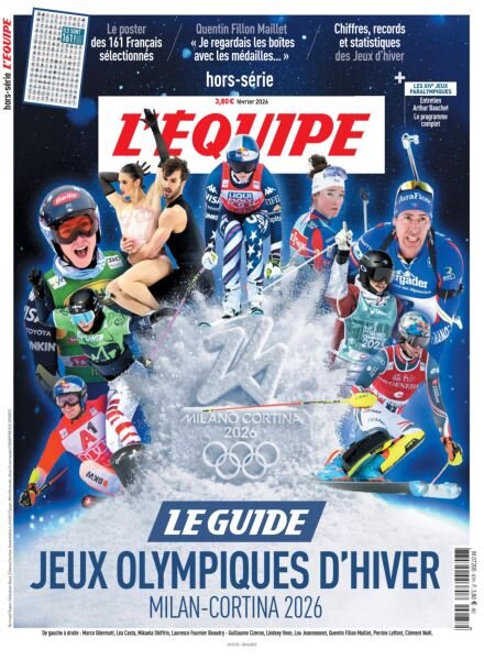 L’Equipe – Hors-Serie N 87 – Fevrier 2026 Cover