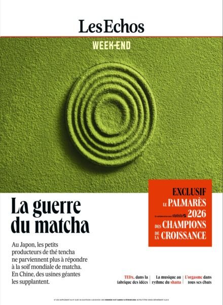 Les Echos Week-end – 13 Fevrier 2026 Cover