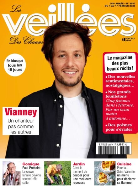 Les Veillees des chaumieres – 4 Fevrier 2026 Cover