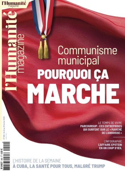 L’Humanite Magazine – 12 Fevrier 2026 Cover