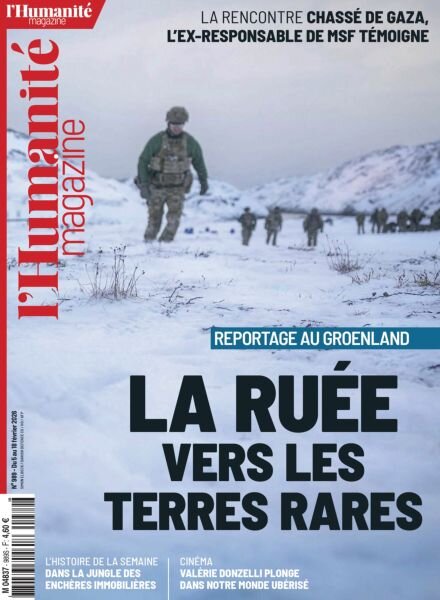L’Humanite Magazine – 5 Fevrier 2026 Cover