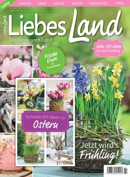 Liebes Land – Marz-April 2026 Cover