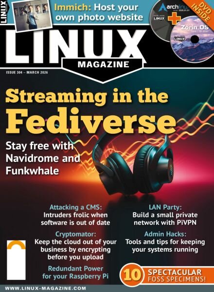 Linux Magazine USA – March 2026 Cover
