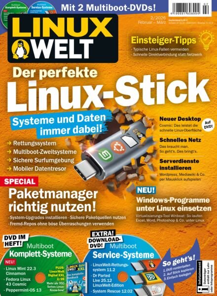 Linux Welt – Februar 2026 Cover