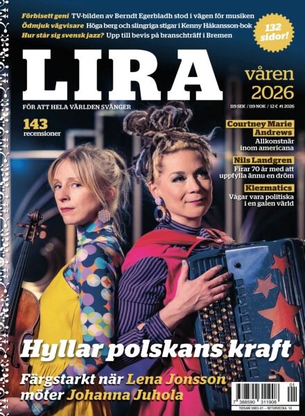 Lira Musikmagasin – Februari 2026 Cover