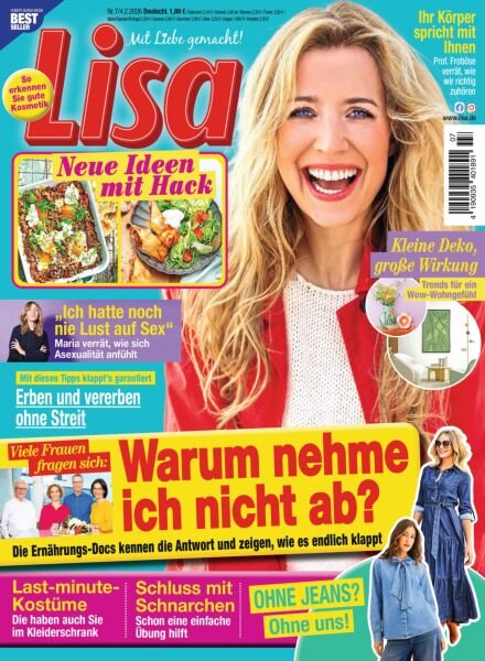 Lisa – 3 Februar 2026 Cover