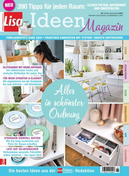 Lisa Wohnen & Dekorieren – Special Nr 1 2026 Cover