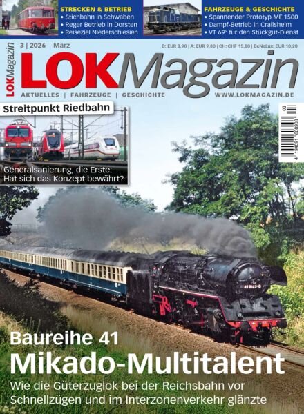 Lok Magazin – Marz 2026 Cover