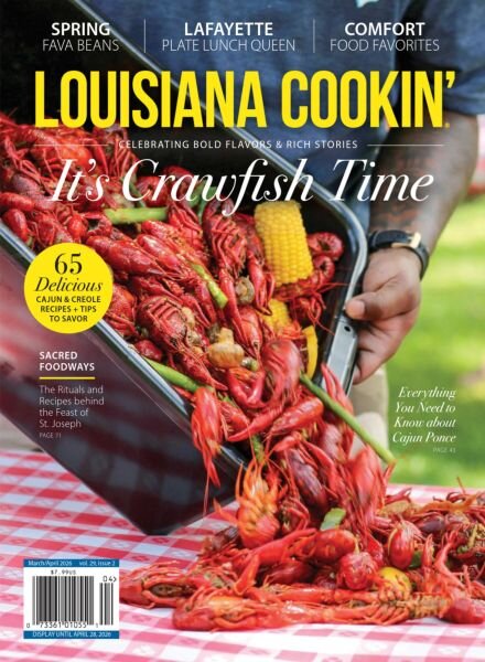Louisiana Cookin’ – March-April 2026 Cover