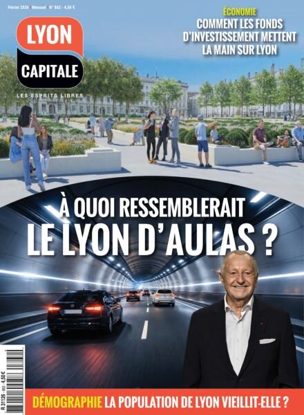 Lyon Capitale – Fevrier 2026 Cover