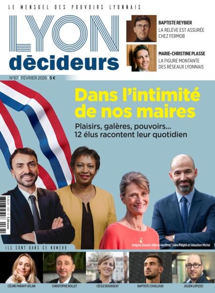 Lyon Decideurs – Fevrier 2026 Cover