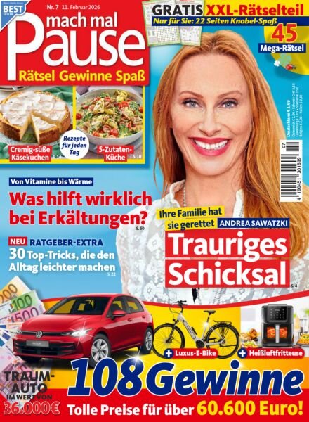 Mach mal Pause – 11 Februar 2026 Cover