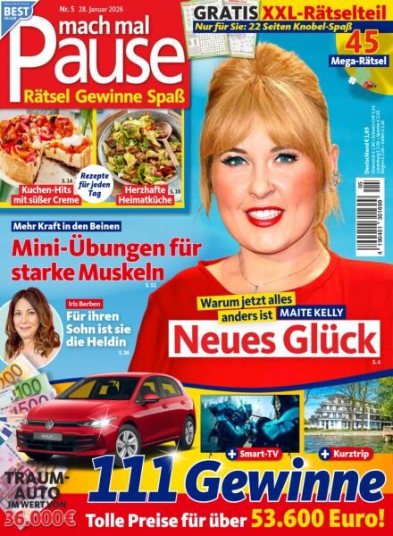 Mach mal Pause – 28 Januar 2026 Cover
