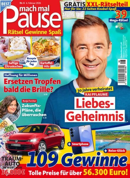 Mach mal Pause – 4 Februar 2026 Cover