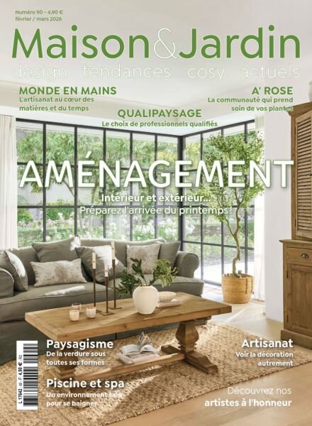 Maison & Jardin actuels – Fevrier-Mars 2026 Cover