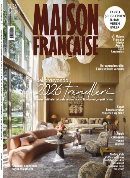 Maison Francaise Turkiye – Subat 2026 Cover