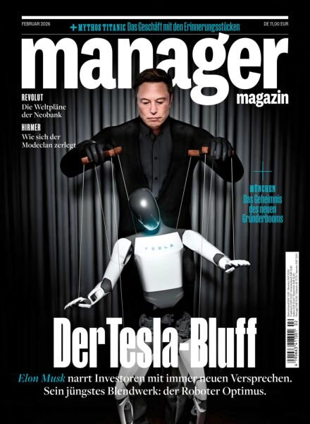 Manager Magazin – Februar 2026 Cover