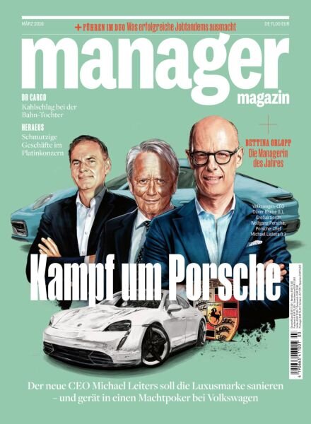 Manager Magazin – Marz 2026 Cover