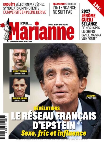 Marianne – 12 Fevrier 2026 Cover