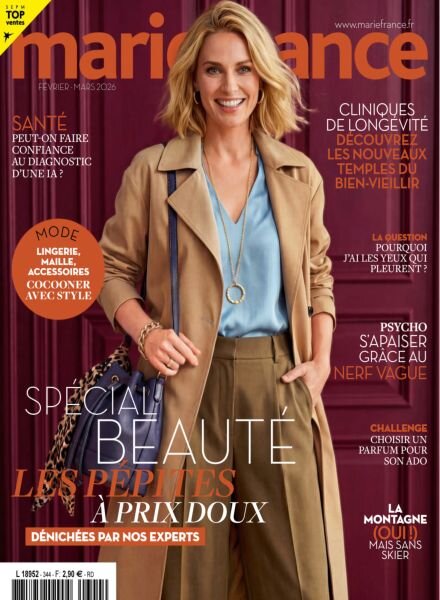 Marie France – Fevrier-Mars 2026 Cover
