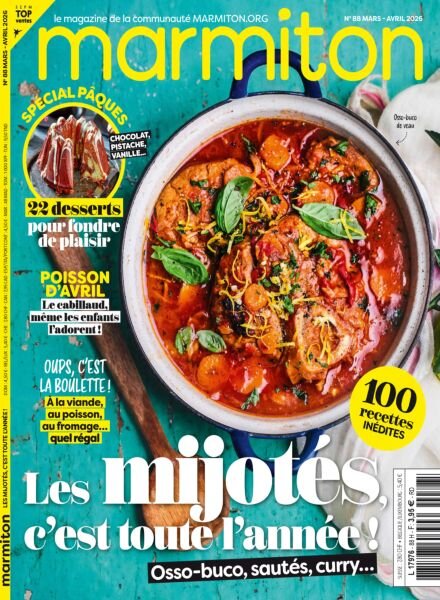 Marmiton – Mars-Avril 2026 Cover
