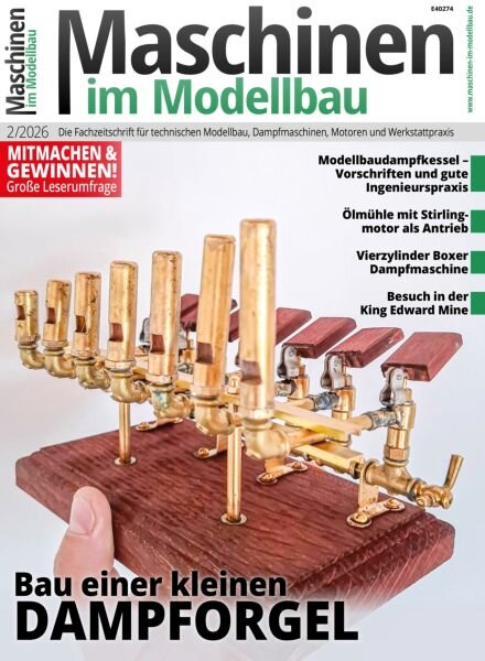 Maschinen im Modellbau – Februar 2026 Cover