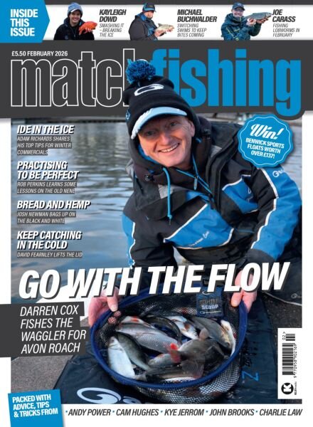 Match Fishing – February 2026 Cover