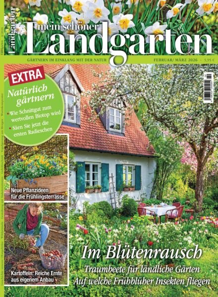 Mein schOner Landgarten – Februar 2026 Cover