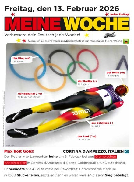 Meine Woche – 12 Februar 2026 Cover