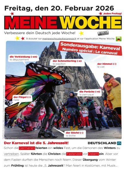 Meine Woche – 19 Februar 2026 Cover