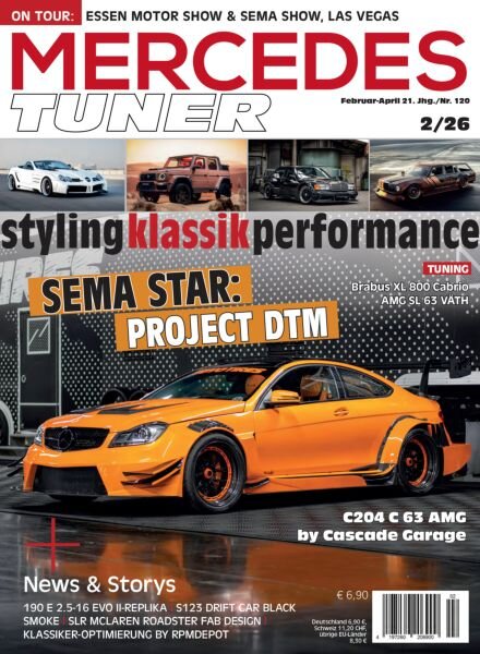 Mercedes Tuner – Februar 2026 Cover