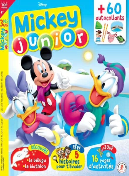 Mickey Junior – Fevrier 2026 Cover